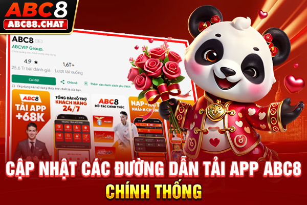 Cập nhật các đường dẫn tải app ABC8 chính thống