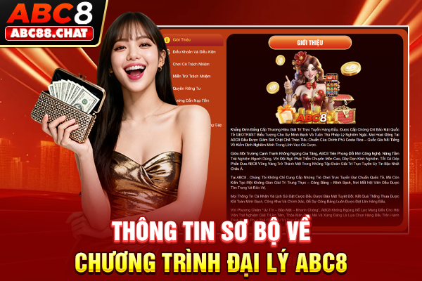 Thông tin sơ bộ về chương trình đại lý ABC8